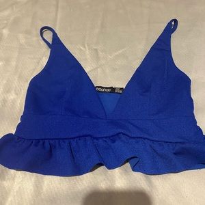 Boohoo blue size 4